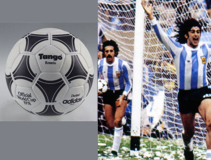 Tango-1978
Argentina se llevó el mundial que organizó. El Tango fue el diseño que se conservaría para las siguientes cinco copas mundiales.