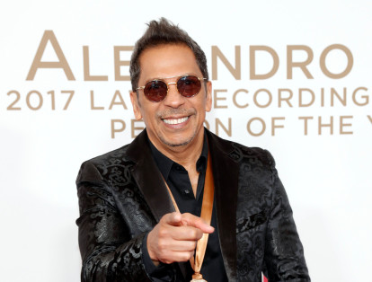 Alberto Barros está nominado en la categoría de mejor álbum de salsa.