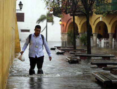 Según reportes del Ideam, las fuertes precipitaciones se extenderán hasta las próximas 48 horas en el Caribe colombiano.