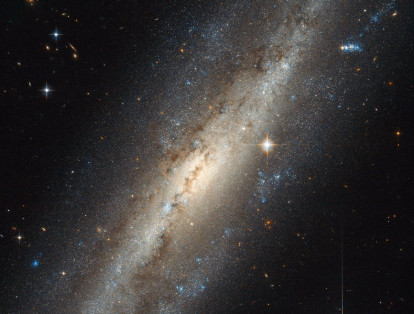 La constelación de Andrómeda es una de las 88 constelaciones modernas y fue captada por el telescopio Hubble.