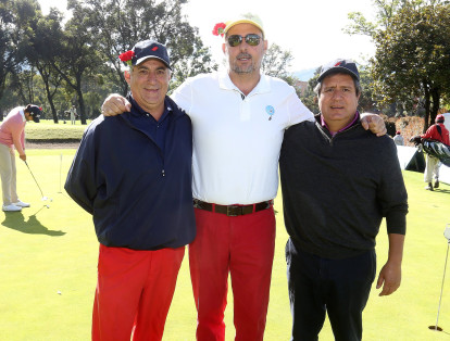 Alfredo Gaviria, Alfredo Angel Casas y Ernesto Vanegas.