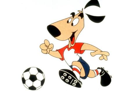 Striker - Estados Unidos 1994 

Un perro, la mascota más común y querida del mundo, fue elegida como imagen de este mundial. Striker, creado por Warner Bros, no dejó de lado el uniforme de la selección estadounidense.