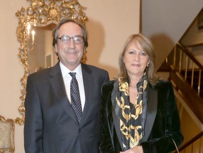 Juan Manuel Canales y Pilar Andrade.