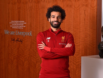 42 millones costó Mohamed Salah que pasó  de AS Roma al Liverpool.