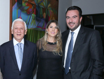 Mario Suárez Melo, María Paulina Echeverri y Mauricio Vega Lemus.