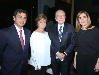 Santiago Marroquín, Matilde Parra, Luis Gustavo Flórez y Claudia María González.