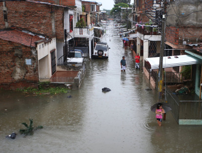 Se trata de la segunda inundación de esta gravedad en menos de dos meses. Los barrios más afectados fueron Alfonso López, Jorge Eliecer Gaitán y Petecuy.