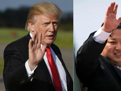 "El líder norcoreano Kim Jong-Un dijo que 'el Botón Nuclear está siempre en su escritorio'. Alguien de ese debilitado y famélico régimen puede por favor informarle que yo también tengo un Botón Nuclear, que es mayor y más poderoso que el suyo y que mi Botón funciona", tuiteó Trump.