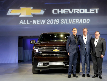 Chevrolet, la marca de General Motors (GM), presentó la nueva generación de la 'pickup' Silverado, más ligera y con más capacidad que el modelo que reemplaza.