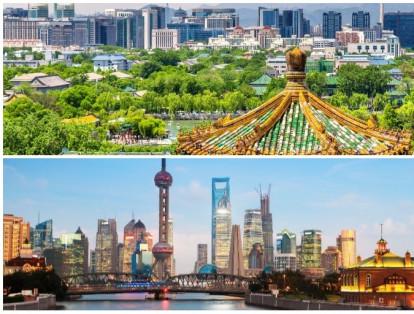La capital de China, Pekín, registró  30.029 despegues  en 2017 hacia Shanghái, otra reconocida ciudad del país asiático.