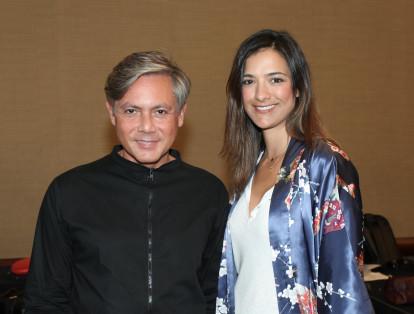 Tony Márquez y Carolina Castro.