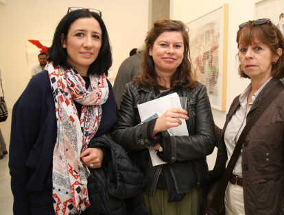 Evelyn Tager, Pati Rylko y Marcela Camacho.