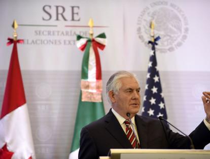 El secretario de Estado de EE. UU., Rex Tillerson, inició el jueves su gira en América Latina con una visita a México. Tillerson visitará Colombia el 6 de febrero.