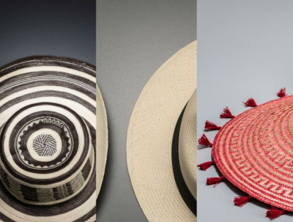 5. Los sombreros Vueltiaos, Aguadeños y Wayuu representan el 6% de las ventas en Artesanías de Colombia. Estos sombreros están fabricados con hojas de caña flecha, hilo de iraca, hilos planos y cintillas de paja.