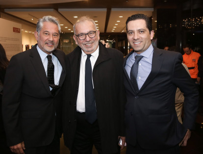 Manuel Teodoro, Fabio Serrano y Andrés Serrano.