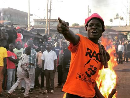 ‘Furia electoral, Nairobi’ de  Neha Wadekar fue la ganadora de foto periodismo