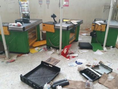 En Melgar, donde funcionan tres supermercados Supercundi,  solo uno de ellos fue saqueado. La situación más difícil se presentó en los municipios de Guamo y Saldaña donde, incluso, hubo disparos con arma de fuego.