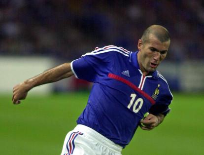 Zidane. El francés fue el estandarte de su selección en el Mundial de Francia 1998.