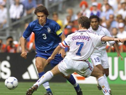 El defensor Paolo Maldini fue el líder de la defensa italiana en cuatro mundiales. En Estados Unidos 1994 fue subcampeón.