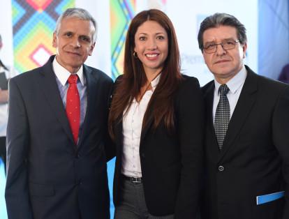 Raúl Rodríguez, Emi Tapias y Alirio Palacios.