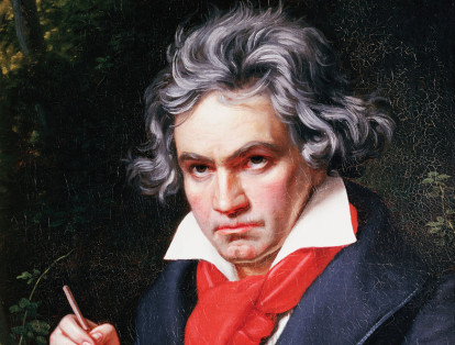 Ludwig Van Beethoven, uno de los máximos exponentes de la música clásica en la historia, paradójicamente padecía sordera.