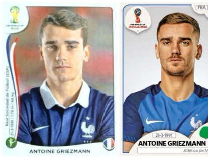 El futbolista francés Antoine Griezmann participó en el Mundial de Brasil 2014 y ahora jugará en Rusia 2018.