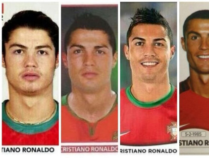 Cristiano Ronaldo, de la selección de Portugal, es uno de los futbolistas más reconocidos del mundo. Estas imágenes dejan ver su cambio físico desde Alemania 2006 hasta Rusia 2018.