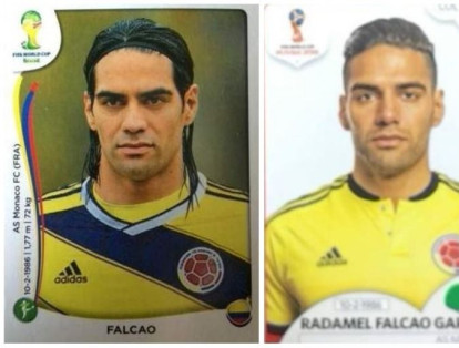 Por una lesión, Radamel Falcao no asistió al Mundial de Brasil 2014, aunque sí tuvo un espacio en el álbum de Panini. El colombiano participará en Rusia 2018.