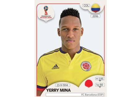 Así se ven los convocados de la selección Colombia en el álbum Panini