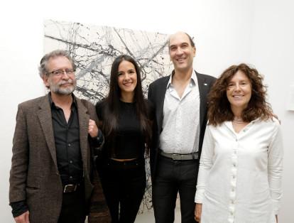 Santiago Mutis, Lucía Morón, Juan Carlos Rojas y María Eugenia Niño.