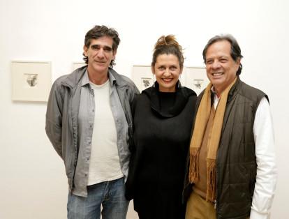 Mauricio García, Liliana Vélez y Luis Ángel Parra.