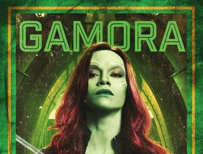 Gamora, una heroína con fuerza y agilidad sobrehumana con una particularidad, es hija de Thanos. La primera vez que apareció en el comic fue en 1975 y Zoe Saldaña será la encargada de interpretarla.