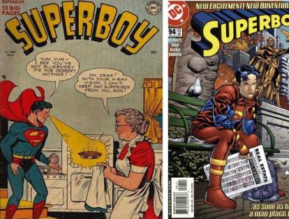 En 1945 aparece Superboy para la colección More Fun Comics, publicación que logra su título propio en 1949. Estas páginas cuentan la historia de Superman durante su adolescencia.
