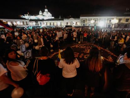 Así marcharon los ecuatorianos tras el asesinato de los tres periodistas