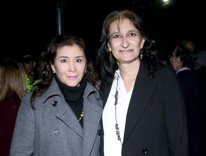 Victoria Gómez y Sandra Meluk.