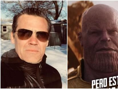 Josh Brolin tendrá un ‘heroico’ 2018 pues será tanto Cable en la película Deadpool 2 como Thanos, el villano a vencer en Infinity War.