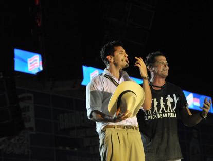 Muchas figuras del vallenato, también hábiles en la actuación, participaron en 'La iliada vallenata'. Beto Villa interpretó a Rafael Escalona en un encuentro con Vives.