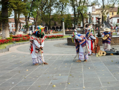 En México se encuentra la Plaza Vasco de Quiroga ,Patzcuaro, un encanto colonial ubicado en Michoacán en México.