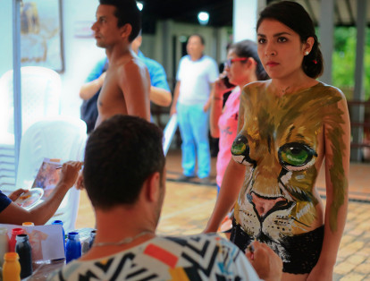 Este viernes se llevó a cabo el primer Festival de Pintura Corporal en Floridablanca, Santander. La Casa Paragüitas recibió a los habitantes del municipio para disfrutar de este evento cultural.