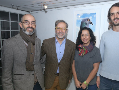 Agustin Jiménez, Pedro Ruíz, Adriana Ramírez y Ernesto Soto.