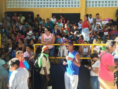 En Valdivia (cabecera municipal) están albergadas las personas que tuvieron que salir de Puerto Valdivia este 16 de mayo.