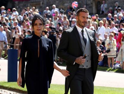 David y Victoria Beckham, celebridades inglesas, también fueron parte de los invitados a la boda.