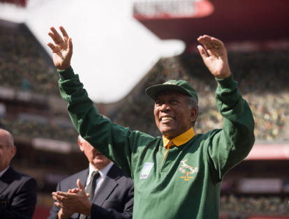 En la película de 2009 'Invictus', el actor encarna al presidente sudafricano Nelson Mandela y cuenta los hechos que ocurrieron en Sudáfrica durante la Copa Mundial de Rugby de 1995.