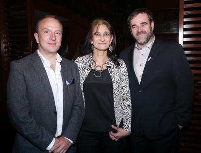 Andrés Bayona, Sandra Meluk y Josep Caballe-Domenech.