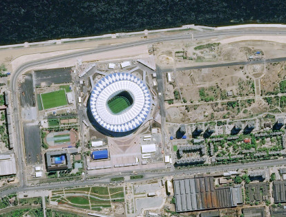 El Volgogrado Arena tiene una capacidad para más de 45.000 espectadores. Allí se disputarán partidos como Túnez vs. Inglaterra y Japón - Polonia.