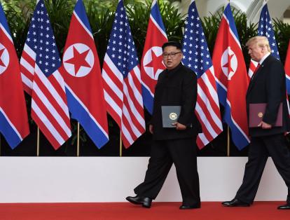 Trump y Kim han firmado un acuerdo histórico en el cual se desarrolla el gran punto de discusión que, inclusive, originó la cumbre: La desnuclearización de la península coreana.