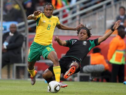 Sudáfrica 2010: El 11 de junio de este año la selección del país anfitrión se enfrentó a México. El resultado fue un empate de 1 a 1.