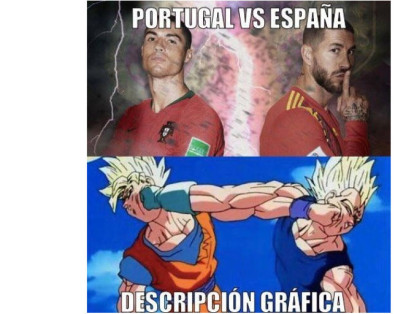 Cristiano y Romero se dieron "la pelea" en este encuentro entre Portugal y España.