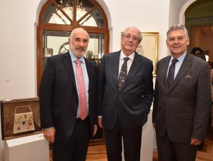 Alberto Furmanski, Juan Cambreleng y Jaime Alberto Cabal.