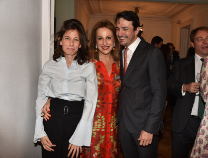 Daniela Macías, Aída Furmanski y Mario Vallés.